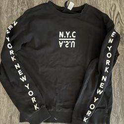 H&M Sweatshirt Black Size S