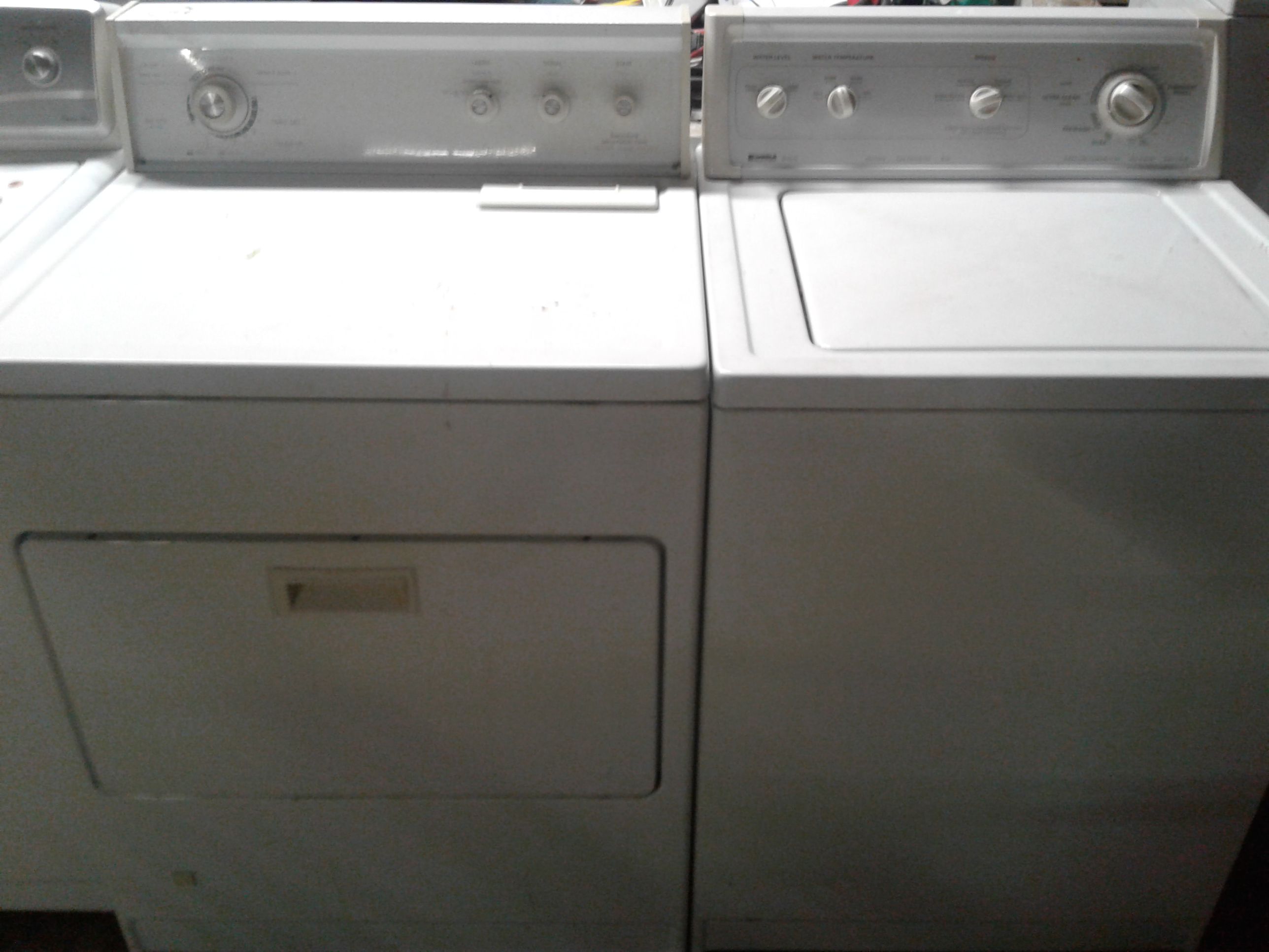 Kenmore set gas dryer and washer both work great