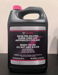 Toyota Super Long Life Antifreeze Coolant (Pink)