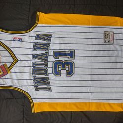 Reggie Miller Indiana Pacers jersey 