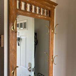 Entryway Bench With Mirror