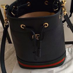 Gucci Ophelia Bucket Bag (All Leather )