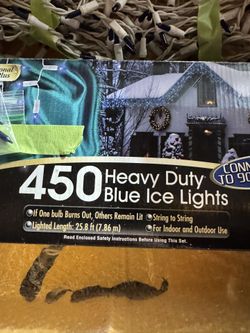String Lights Blue