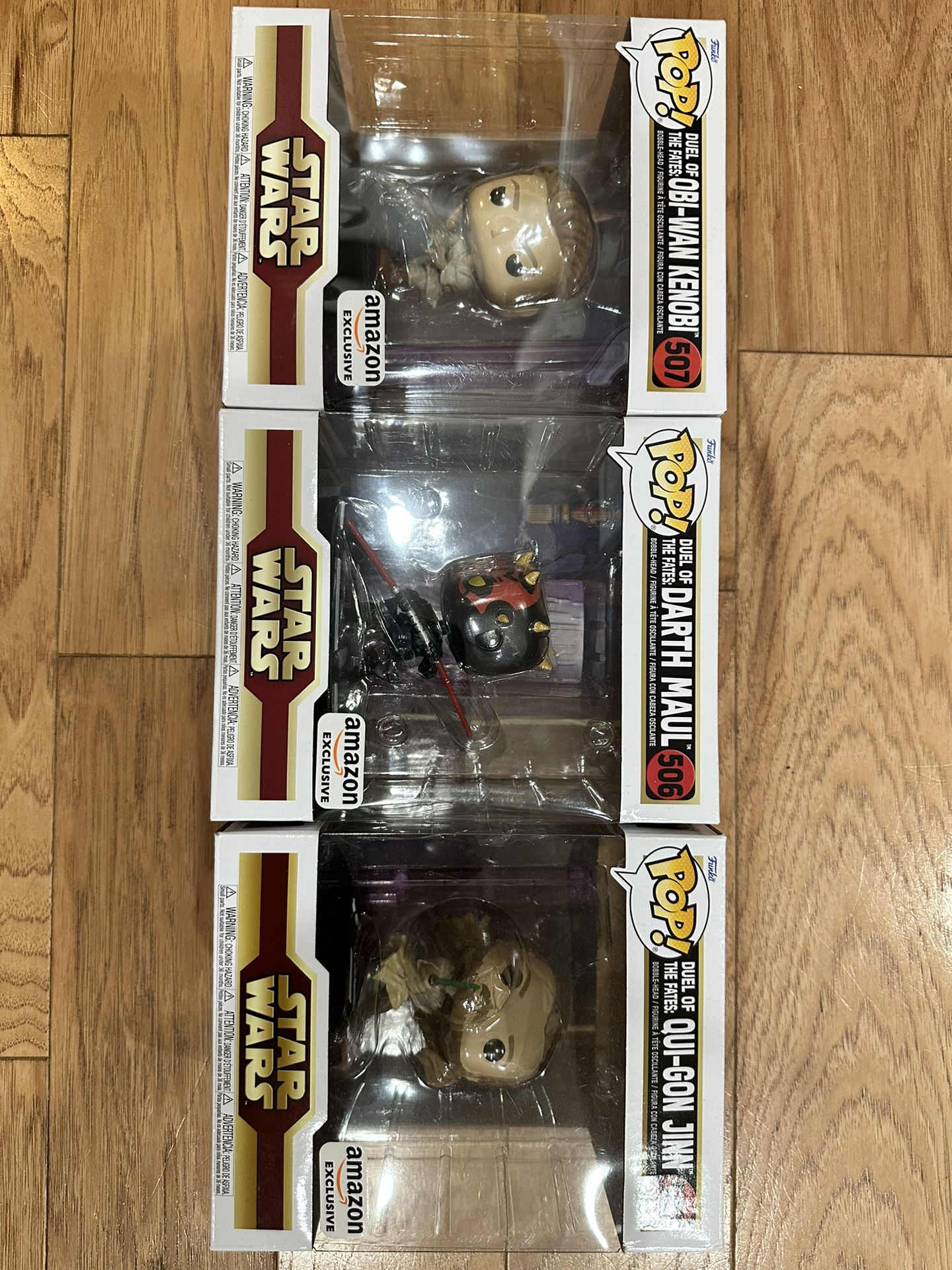 Star Wars Funko Pop Duel Of The Fates 