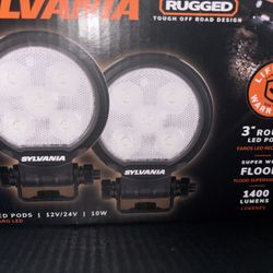 Sylvania Off-road Pod Lights 3” Round 