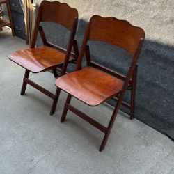 Antique Wooden Chairs Pair Of Folding Chairs Campaign Chair Oasis Chair 