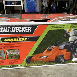 Black & Decker CM1936 19-Inch 36-Volt Cordless Electric Lawn Mower