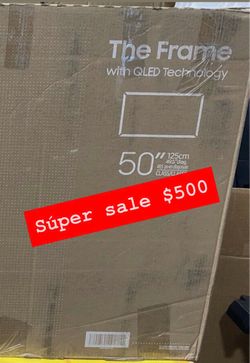 Samsung - 50” Class LS03FA The Frame Series QLED 4K UHD Art Mode SamsungVision AI Smart TV w/ Wall Mount