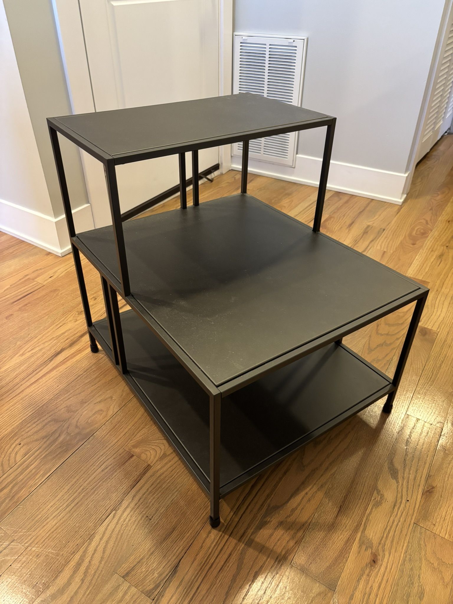 Gray West End Sidetable