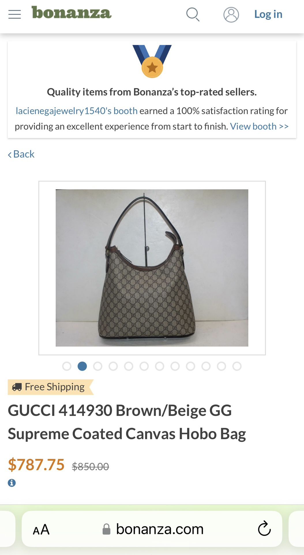 Gucci Hobo Bag for Sale in Columbia, SC - OfferUp