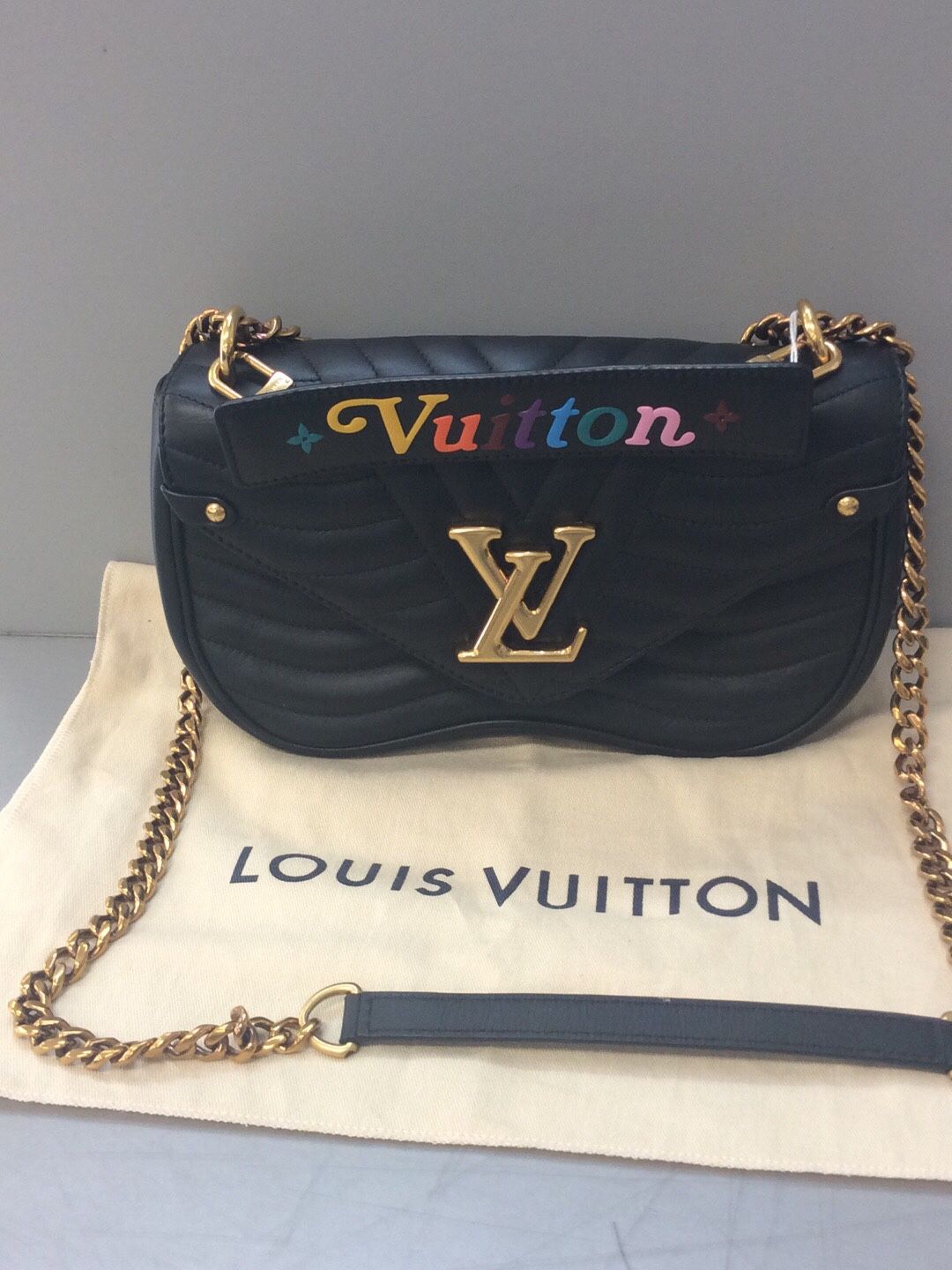 Louis Vuitton New Wave Purse W Dust Bag