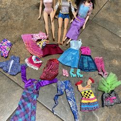 Barbie Doll and Clothes 