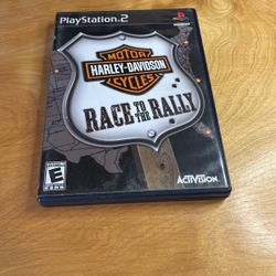 PlayStation 2 / PS2 - Harley Davidson