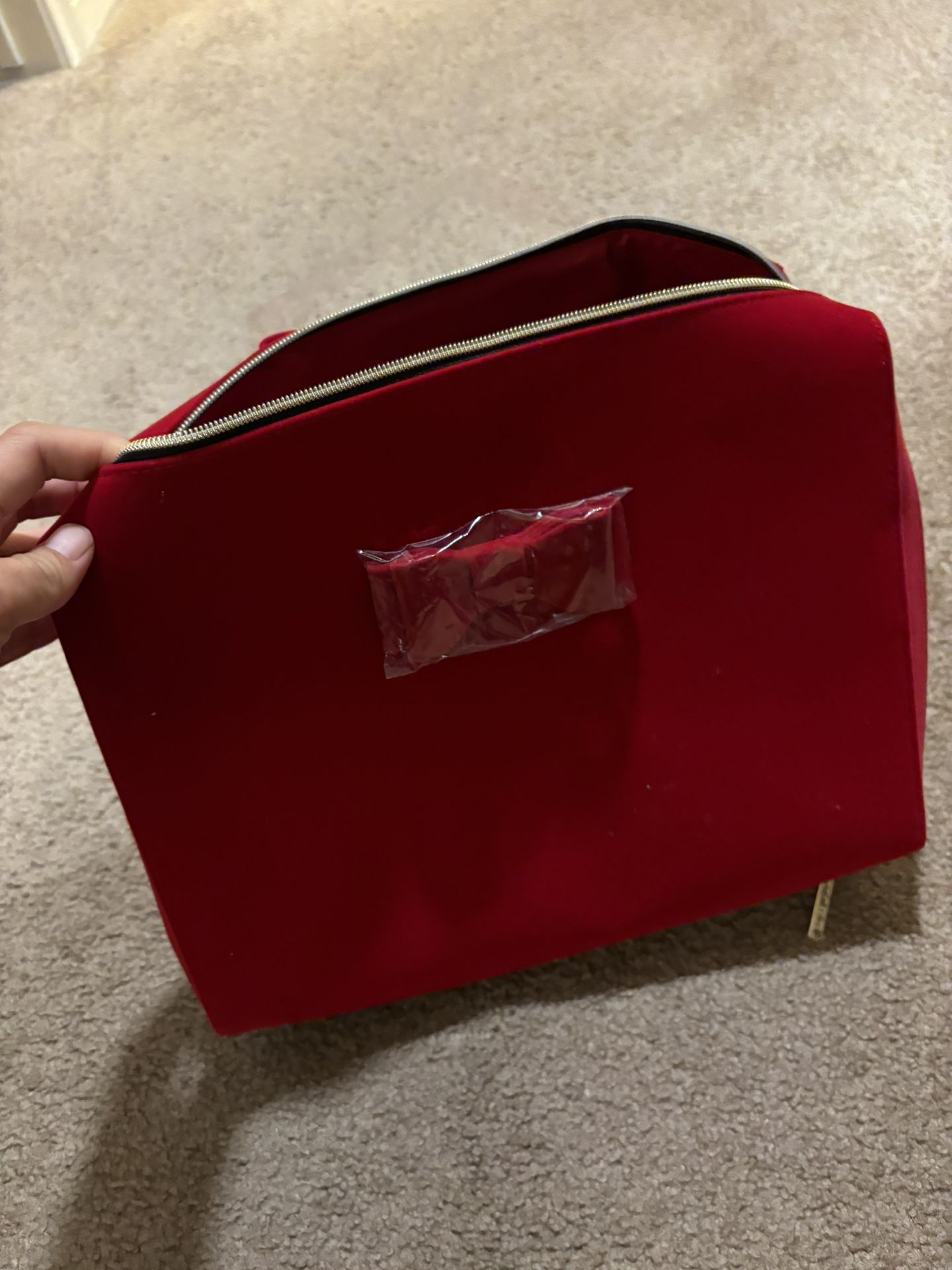 Red Make Up, Toiletry Christmas Bag