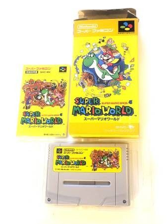 Super Mario World Bros 4 Famicom Japan Complete In Box CIB Japan