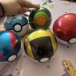 Empty Pokeballs Pokemon Party