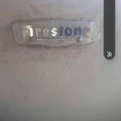Antique Firestone Fridge