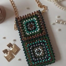 Crystal phone Bags