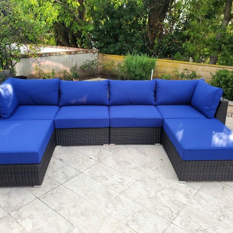 Patio Furniture - 6pc Sectional Sofa  ((CLEARANCE!!!))