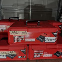 Craftsman 256 - piece mechanical tool set with hard case