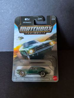 Matchbox Cars Green Mustang Fastback