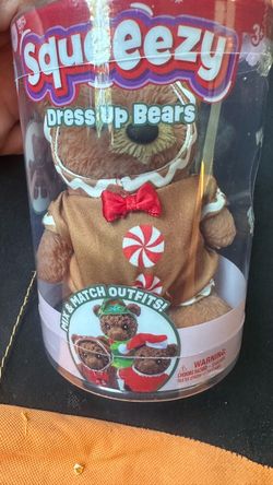 Squishy Dress Up Bear