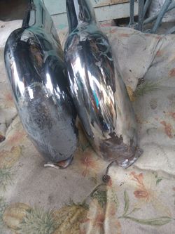 BUMPER GUARDS FOR 1957 CHEVY