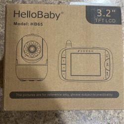 HelloBaby Camera And 3.2 Inches Monitor  Video And  Audio Sound