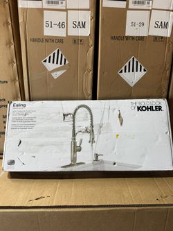 Kohler Ealing Pro Semi-Professional Kitchen Faucet R82702-SD-VS