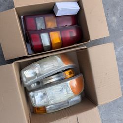 2001 Gmc Sierra 1500 Headlights And Tail Lights 