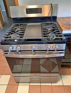 GE GAS RANGE