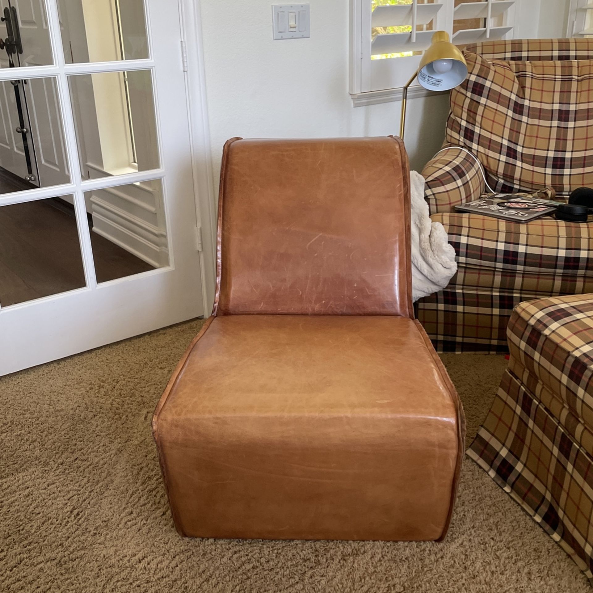 Leather Guitar Chair