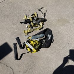 Full Body Harness and 6 ft. DeCoil Lanyard