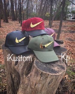 Gold Check Dad Hats!!!!!!Fall Collection......