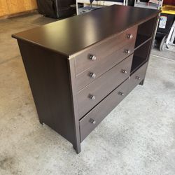 Little Smileys 4-Drawer Espresso Changing Table