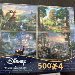 Disney 4x500 Puzzle