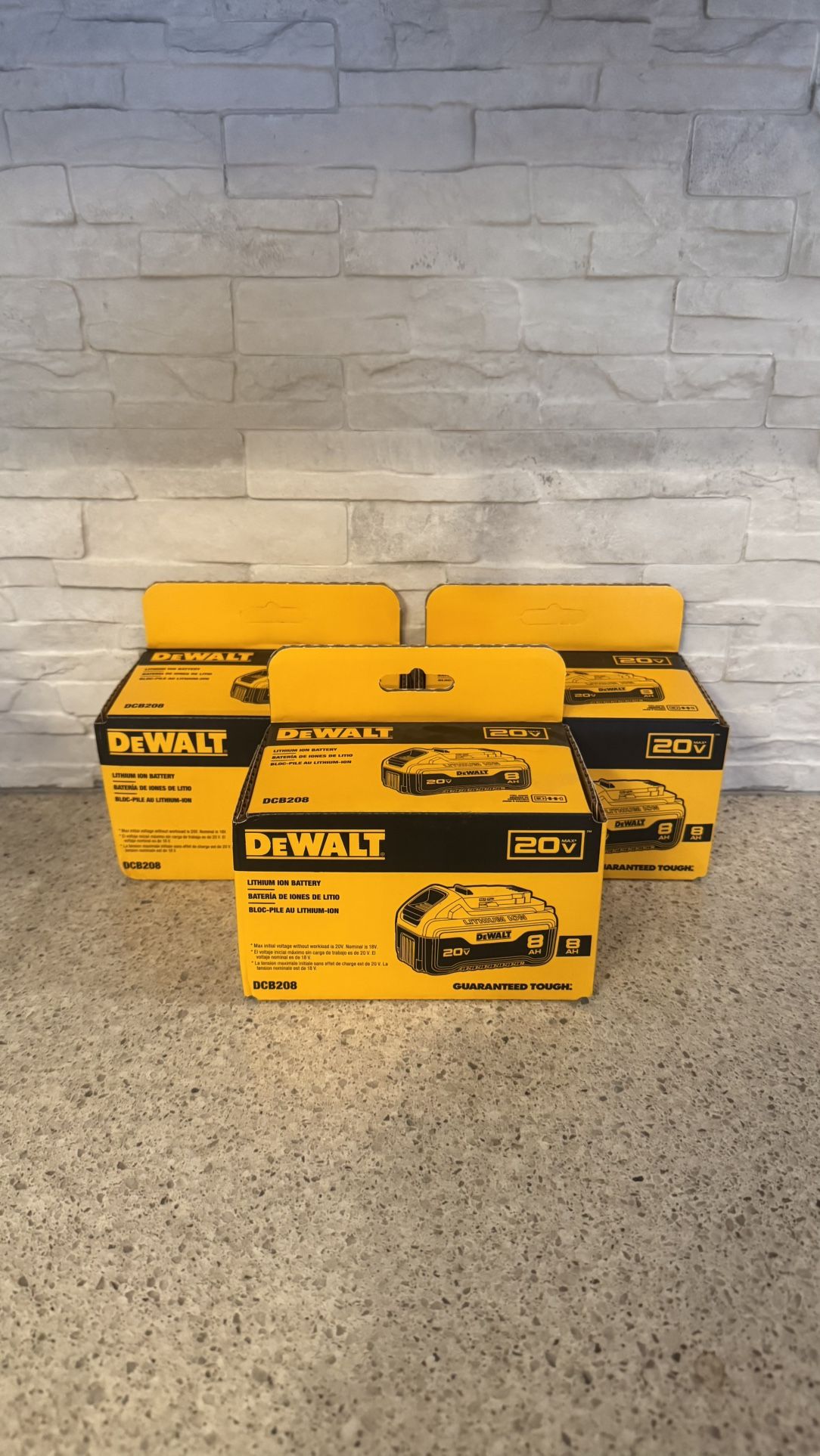 Dewalt 20V 8AH Battery