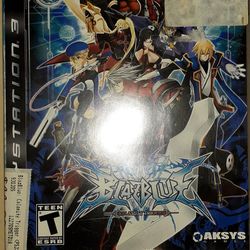 PS3 Blazblue Calamity Trigger