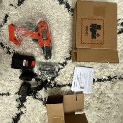 BLACK DECKER LD120VA 20V MAX POWERCONNECT Power Drill Cordless Drill Driver Electric Screwdriver