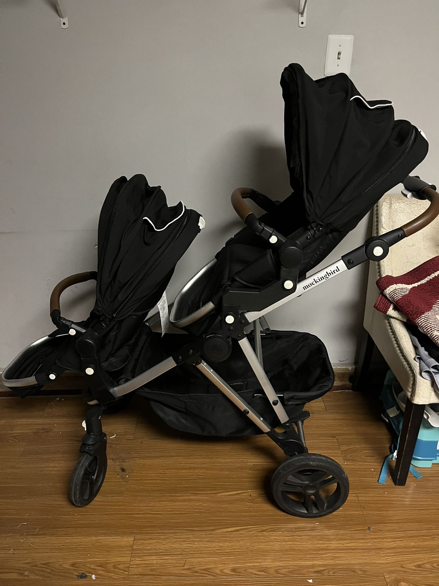 Mockingbird Single To Double Stroller