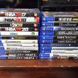 PS4 Games $15 Each