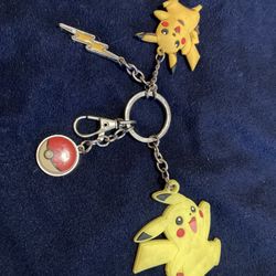 Pikachu Keychains Set