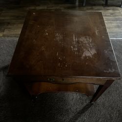 old end table 