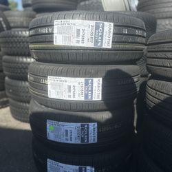 215/55/17 Kumho All Season EACH TIRE $105/CADA LLANTA - INSTALLED AND BALANCED 