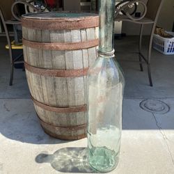 Tall Glass Bottle 3ft 