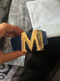 MCM bag and belt and size 36 purple jeans