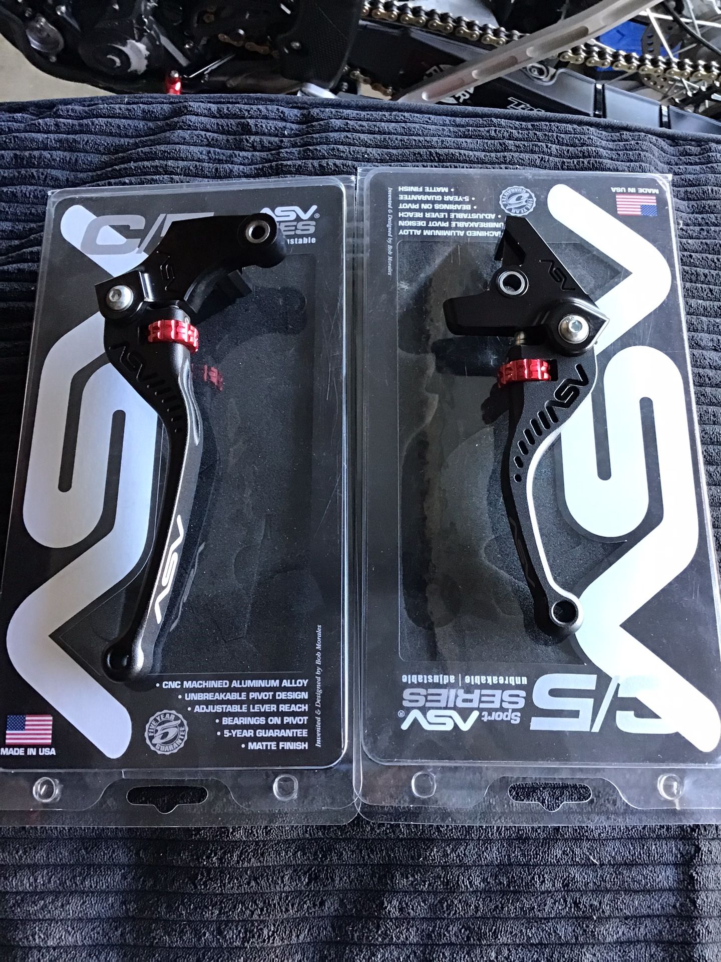 ASV C5 Levers