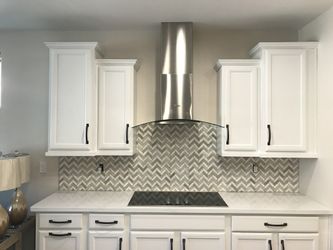 Tile Backsplash And Tile Shower