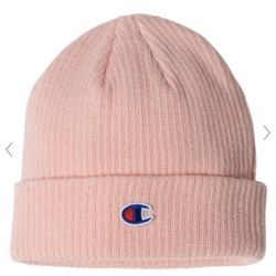 Pink Champion Knit Beanie 