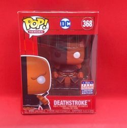 Funko Deathstroke #368 Pop! Vinyl Figure DC Limited Edition 2021 Convention